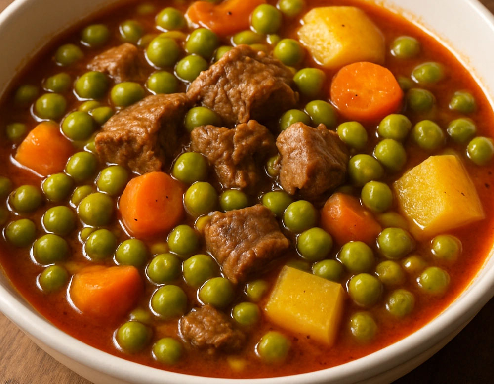 Etli Bezelye + Meyhane Pilavı + Yoğurt