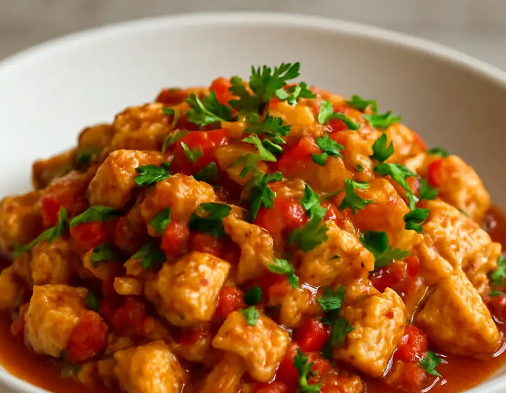 Tavuk Sote + Sebzeli Bulgur + Ayran